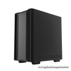 DeepCool Számítógépház - CC360 ARGB (fekete, ablakos, 3x12cm ventilátor, Mini-ITX / Micro-ATX, 1xUSB3.0, 1xUSB2.0)