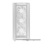 DeepCool Számítógépház - CC560 MESH WH V2 (ablakos, 4x12cm A-RGB ventilátor, ATX, 2xUSB3.0, fehér)