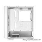 DeepCool Számítógépház - CC560 MESH WH V2 (ablakos, 4x12cm A-RGB ventilátor, ATX, 2xUSB3.0, fehér)