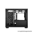 DeepCool Számítógépház - CG330 3F (fekete, ablakos, 3x12cm A-RGB, BTF, mATX, 2xUSB3.0, 1xUSB2.0)