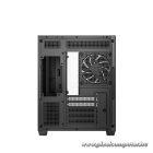 DeepCool Számítógépház - CG330 3F (fekete, ablakos, 3x12cm A-RGB, BTF, mATX, 2xUSB3.0, 1xUSB2.0)