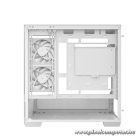 DeepCool Számítógépház - CG380 3F WH (fehér, ablakos, 3x12cm A-RGB, BTF, mATX, 2xUSB3.0, 1xUSB2.0)