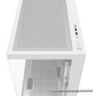 DeepCool Számítógépház - CG380 3F WH (fehér, ablakos, 3x12cm A-RGB, BTF, mATX, 2xUSB3.0, 1xUSB2.0)