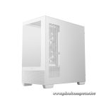 DeepCool Számítógépház - CG380 3F WH (fehér, ablakos, 3x12cm A-RGB, BTF, mATX, 2xUSB3.0, 1xUSB2.0)