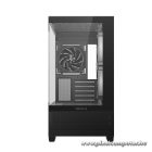 DeepCool Számítógépház - CG380 3F (fekete, ablakos, 3x12cm A-RGB, BTF, mATX, 2xUSB3.0, 1xUSB2.0)