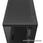 DeepCool Számítógépház - CG380 3F (fekete, ablakos, 3x12cm A-RGB, BTF, mATX, 2xUSB3.0, 1xUSB2.0)