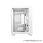 DeepCool Számítógépház - CG530 WH (fehér, ablakos, venti nélkül, BTF, ATX, 2xUSB3.0, 1xUSB2.0)