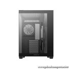 DeepCool Számítógépház - CG530 4F (fekete, ablakos, 4x12cm A-RGB, BTF, ATX, 2xUSB3.0, 1xUSB2.0)