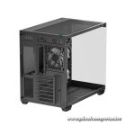 DeepCool Számítógépház - CG530 4F (fekete, ablakos, 4x12cm A-RGB, BTF, ATX, 2xUSB3.0, 1xUSB2.0)