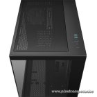 DeepCool Számítógépház - CG530 (fekete, ablakos, venti nélkül, BTF, ATX, 2xUSB3.0, 1xUSB2.0)