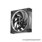 DeepCool Számítógépház - CG580 4F V2 (fekete, ablakos, 4x12cm A-RGB, BTF, ATX, 2xUSB3.0, 1xUSB2.0)