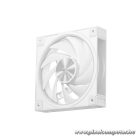 DeepCool Számítógépház - CG580 4F WH V2 (fehér, ablakos, 4x12cm A-RGB, BTF, ATX, 2xUSB3.0, 1xUSB2.0)