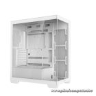 DeepCool Számítógépház - CG580 WH (fehér, abakos, venti nélkül, BTF, ATX, 2xUSB3.0, 1xUSB2.0)