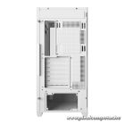 DeepCool Számítógépház - CG580 WH (fehér, abakos, venti nélkül, BTF, ATX, 2xUSB3.0, 1xUSB2.0)