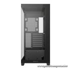 DeepCool Számítógépház - CG580 (fekete, ablakos, venti nélkül, BTS, ATX, 2xUSB3.0, 1xUSB2.0)