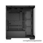 DeepCool Számítógépház - CG580 (fekete, ablakos, venti nélkül, BTS, ATX, 2xUSB3.0, 1xUSB2.0)