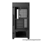 DeepCool Számítógépház - CG580 (fekete, ablakos, venti nélkül, BTS, ATX, 2xUSB3.0, 1xUSB2.0)