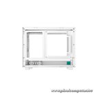 DeepCool Számítógépház - CH160 WH (fekete, Mini-ITX, 2xUSB3.0, Type-C, fehér)