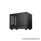 DeepCool Számítógépház - CH160 (fekete, Mini-ITX, 2xUSB3.0, Type-C, fekete)