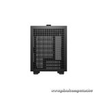 DeepCool Számítógépház - CH160 (fekete, Mini-ITX, 2xUSB3.0, Type-C, fekete)