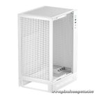 DeepCool Számítógépház - CH170 DIGITAL WH (fekete, Mini-ITX, 2xUSB3.0, Type-C, fehér)