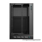 DeepCool Számítógépház - CH170 DIGITAL (fekete, Mini-ITX, 2xUSB3.0, Type-C, fekete)