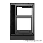 DeepCool Számítógépház - CH170 DIGITAL (fekete, Mini-ITX, 2xUSB3.0, Type-C, fekete)