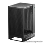 DeepCool Számítógépház - CH170 DIGITAL (fekete, Mini-ITX, 2xUSB3.0, Type-C, fekete)