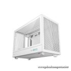 DeepCool Számítógépház - CH260 WH (fekete, Mini-ITX/Micro ATX (BTF), 2xUSB3.0, Type-C, fehér)