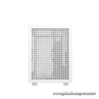 DeepCool Számítógépház - CH260 WH (fekete, Mini-ITX/Micro ATX (BTF), 2xUSB3.0, Type-C, fehér)