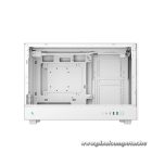 DeepCool Számítógépház - CH260 WH (fekete, Mini-ITX/Micro ATX (BTF), 2xUSB3.0, Type-C, fehér)