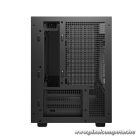 DeepCool Számítógépház - CH260 (fekete, Mini-ITX/Micro ATX (BTF), 2xUSB3.0, Type-C, fekete)