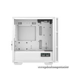 DeepCool Számítógépház - CH360 DIGITAL WH (fekete, 2x14cm +1x12 venti, Mini-ITX / Micro-ATX, 1xUSB3.0, A-RGB, fehér)