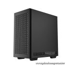 DeepCool Számítógépház - CH370 (fekete, ablakos, 1x12cm ventilátor, Mini-ITX / Micro-ATX, 2xUSB3.0)