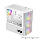 DeepCool Számítógépház - CH560 DIGITAL WH (fehér, 3x14cm + 1x12 venti, Mini-ITX / Micro-ATX / ATX / E-ATX, 2xUSB3.0)