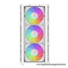 DeepCool Számítógépház - CH560 WH (fehér, 3x14cm + 1x12  A-RGB ventilllátor, E-ATX, 2xUSB3.0)