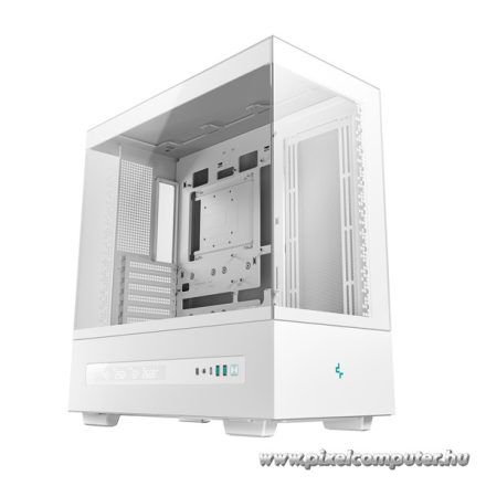 DeepCool Számítógépház - CH690 DIGITAL WH (fehér, ATX, 1xUSB-C, 2xUSB3.0)