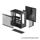 DeepCool Számítógépház - CH690 DIGITAL (fekete, ATX, 1xUSB-C, 2xUSB3.0)