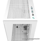DeepCool Számítógépház - CH780 WH (fehér, ablakos, 3x140mm A-RGB ventilllátor, E-ATX, 4xUSB3.0)