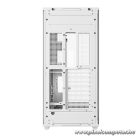 DeepCool Számítógépház - CH780 WH (fehér, ablakos, 3x140mm A-RGB ventilllátor, E-ATX, 4xUSB3.0)