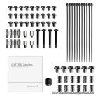 DeepCool Számítógépház - CH780 (fekete, ablakos, 3x140mm ventilátor, Mini-ITX / Mico-ATX / ATX / E-ATX, 4xUSB3.0)