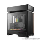 DeepCool Számítógépház - CL6600 (fekete, 1x360cm, 2x120mm A-RGB, ATX, 2xUSB3.0, 1xUSB-C)