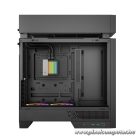 DeepCool Számítógépház - CL6600 (fekete, 1x360cm, 2x120mm A-RGB, ATX, 2xUSB3.0, 1xUSB-C)