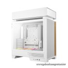 DeepCool Számítógépház - CL660 WH (fehér, 2x120mm A-RGB, ATX, 2xUSB3.0, 1xUSB-C)