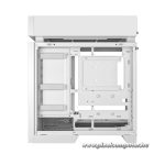 DeepCool Számítógépház - CL660 WH (fehér, 2x120mm A-RGB, ATX, 2xUSB3.0, 1xUSB-C)