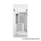 DeepCool Számítógépház - CL660 WH (fehér, 2x120mm A-RGB, ATX, 2xUSB3.0, 1xUSB-C)