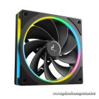 DeepCool Számítógépház - CL660 (fekete, 2x120mm A-RGB, ATX, 2xUSB3.0, 1xUSB-C)