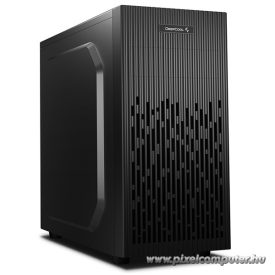   DeepCool Számítógépház - MATREXX 30 SI (fekete, fekete belső, 1x12cm ventilátor, Micro ATX/Mini-ITX, 1xUSB3.0, 1xUSB2.0)