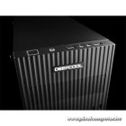 DeepCool Számítógépház - MATREXX 30 (fekete, fekete belső, ablakos, 1x12cm ventilátor, mATX, 1xUSB3.0, 1xUSB2.0)