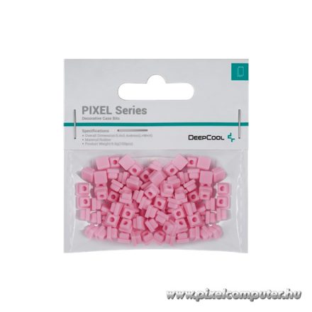 DeepCool Számítógépház Kiegészítő - PIXEL PK (100db, pink, szilikon)